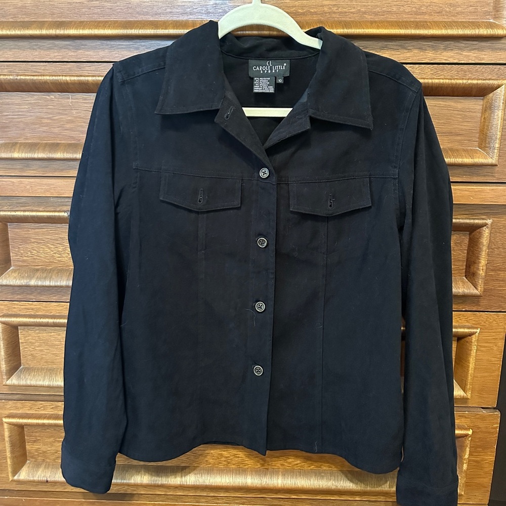 Elegant Black Shirt/Jacket